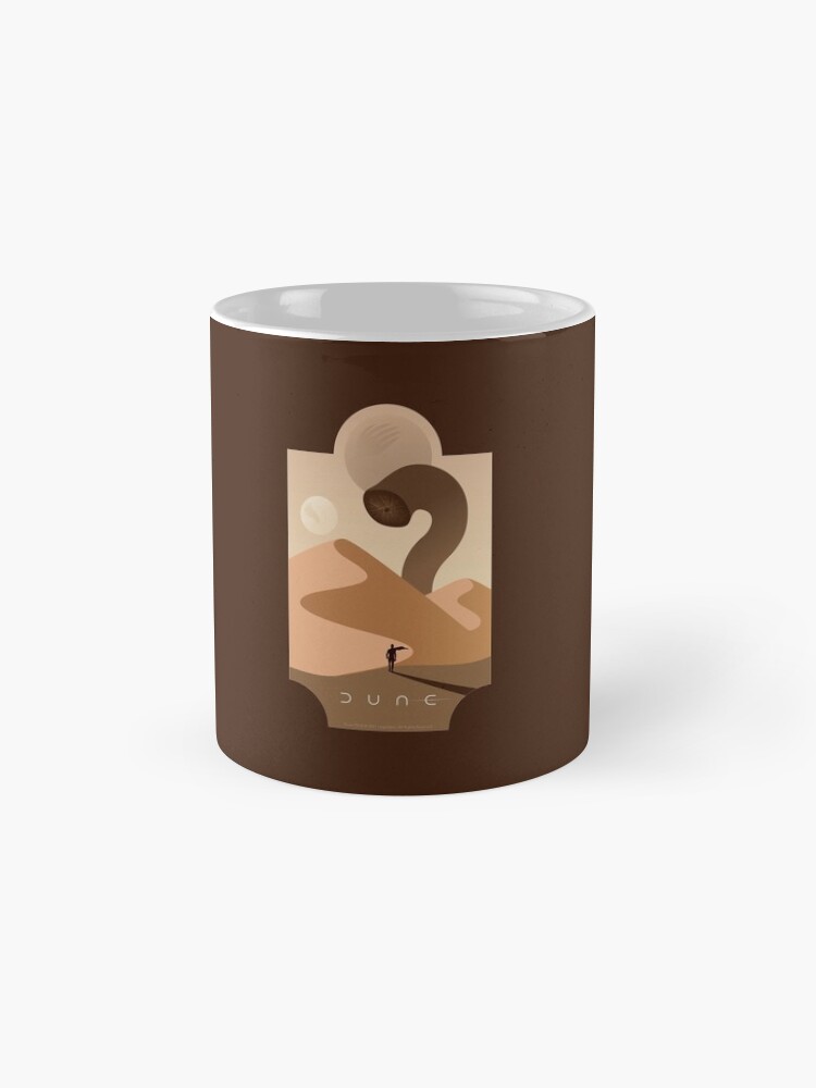 Thumbnail 4 of 6, Coffee Mug, Arrakis Sandworm designed and sold by thedustyshelves.