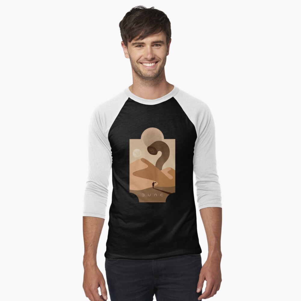 Item preview, Baseball ¾ Sleeve T-Shirt designed and sold by thedustyshelves.