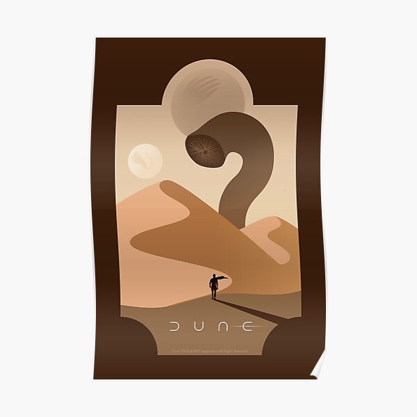 Arrakis Sandworm Poster