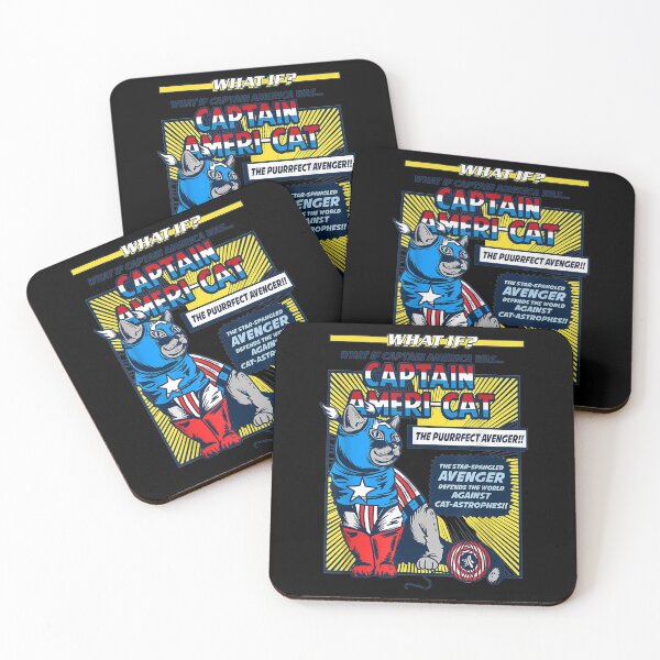 Item preview, Captain Was Captain Ameri-Cat Comic designed and sold by Craindenp.