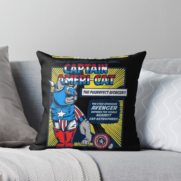 Item preview, Captain Was Captain Ameri-Cat Comic designed and sold by Craindenp.