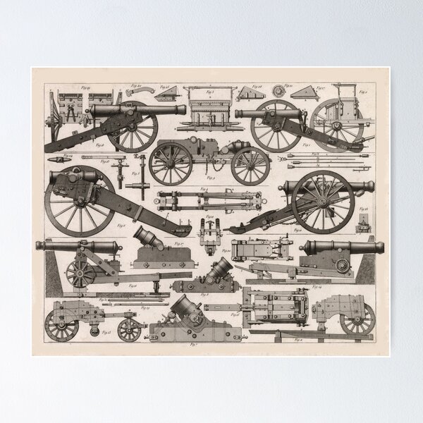 Item preview, 19th century cannons designed and sold by Michael Ritz.