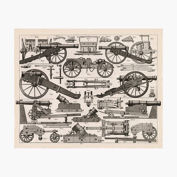 Item preview, 19th century cannons designed and sold by Michael Ritz.