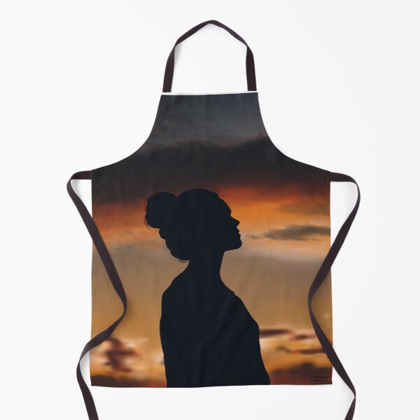 Item preview, Lonely Girl with Sunset designed and sold by Hartsygarden.