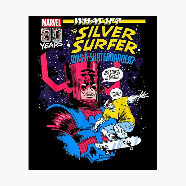 Artikelvorschau, Silbernes Surfer-Comic-Cover entworfen und verkauft von Craindenp.