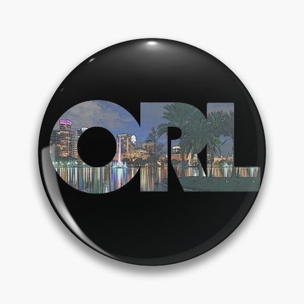Item preview, Orlando, Florida ORL Night Cityscape designed and sold by CrabbyLobster.