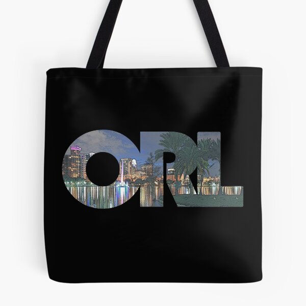 Item preview, Orlando, Florida ORL Night Cityscape designed and sold by CrabbyLobster.