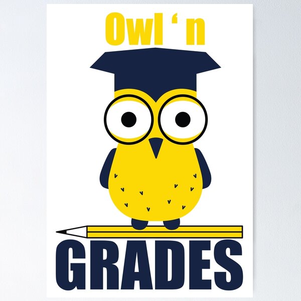 Item preview, Back to School Owl n Gradles designed and sold by Marakstore.