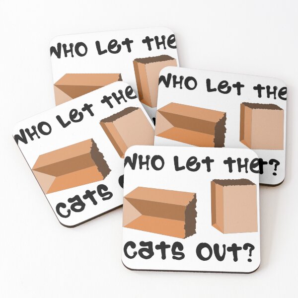 Item preview, Who let the cats out designed and sold by RickPostCo.