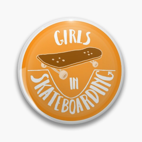 Item preview, Girls In Skateboarding (Orange) designed and sold by jaybooysen28.