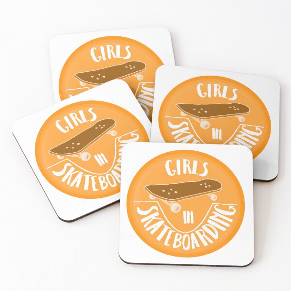 Item preview, Girls In Skateboarding (Orange) designed and sold by jaybooysen28.