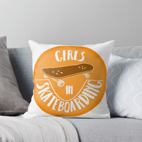 Item preview, Girls In Skateboarding (Orange) designed and sold by jaybooysen28.
