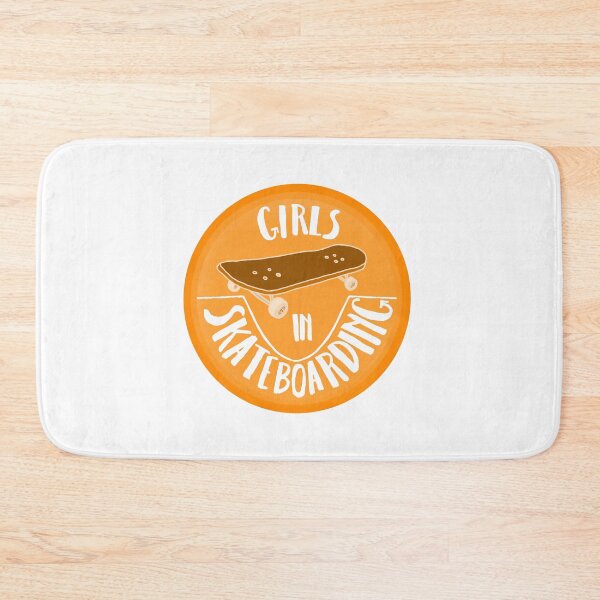Item preview, Girls In Skateboarding (Orange) designed and sold by jaybooysen28.