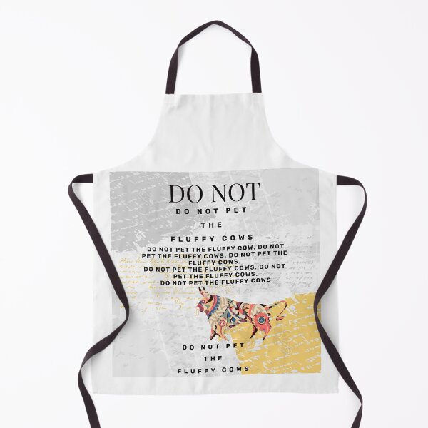 Item preview, Do Not Pet The Fluffy Cows designed and sold by Kiarasboutique.