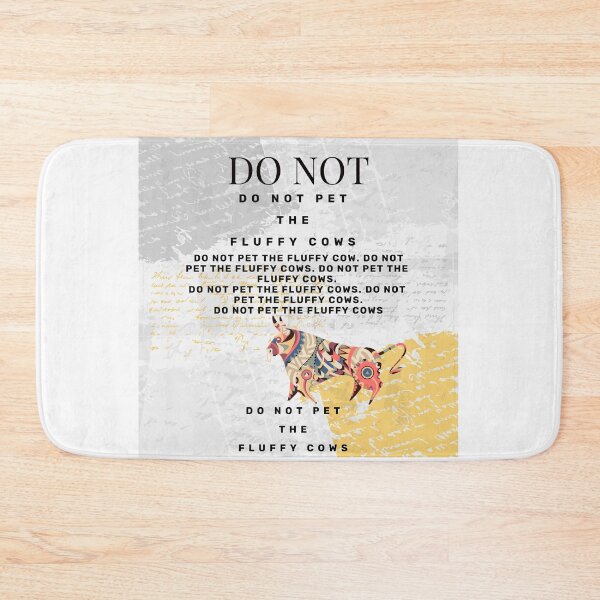 Item preview, Do Not Pet The Fluffy Cows designed and sold by Kiarasboutique.