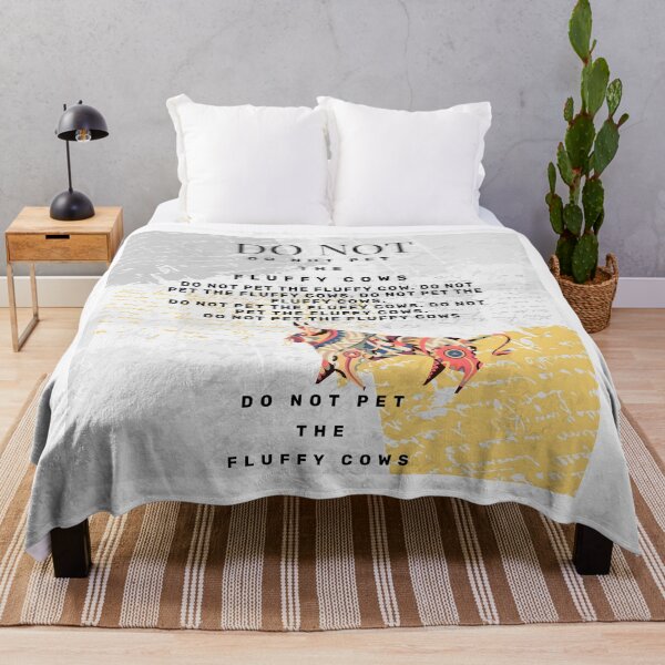 Item preview, Do Not Pet The Fluffy Cows designed and sold by Kiarasboutique.