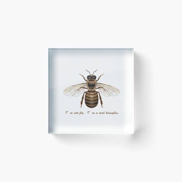 Item preview, I'm not a fly. I'm a real honeybee. designed and sold by mooktan.