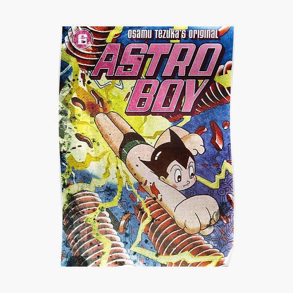 Vintage Original 90s Astro Boy Japanese Cyber Punk Manga 