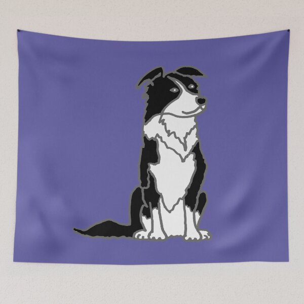 Artikelvorschau, Lustiger Border Collie Hündchen Cartoon entworfen und verkauft von Nature's Fancy.