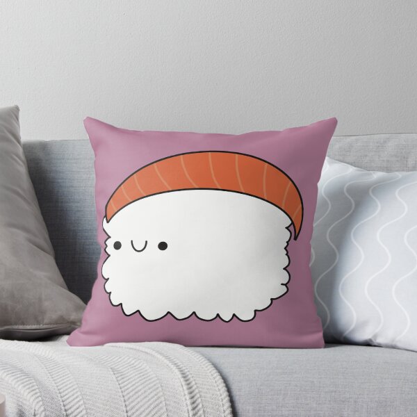 Item preview, Cute Salmon Sushi - Kawaii Nigiri Sushi designed and sold by KawaiiByDice.