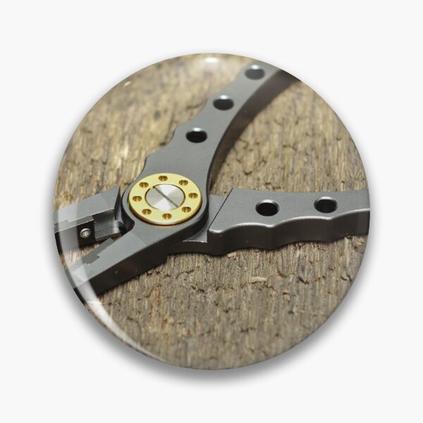 Item preview, modern fishing pliers close-up designed and sold by mrivserg.