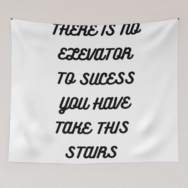 Item preview, There is no elevator to sucess you have to take this stairs  designed and sold by Megh Trivedi.