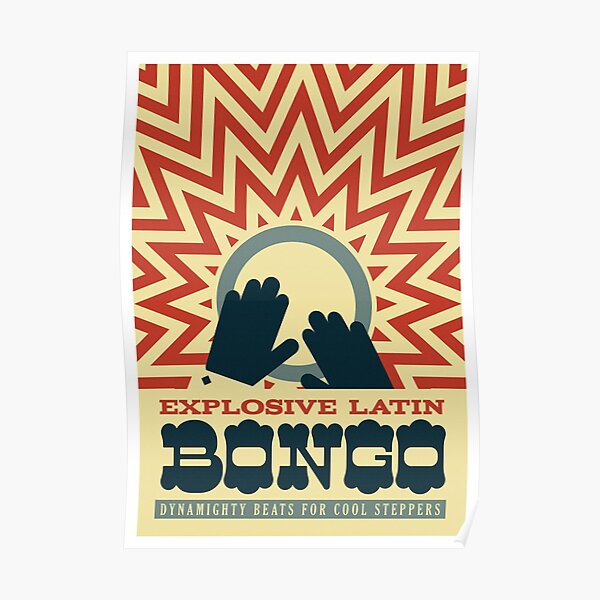 Vintage Bongo cat = Poster