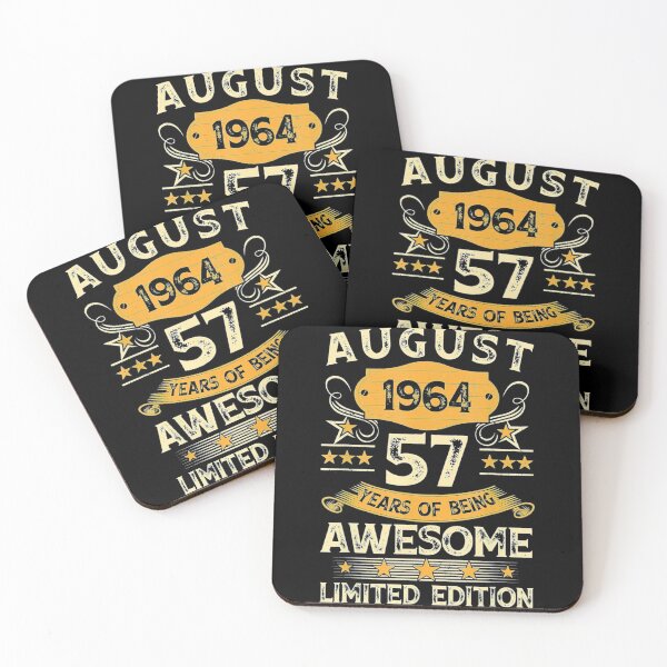Item preview, Vintage August 1964 57th Birthday designed and sold by rosamaria2020.