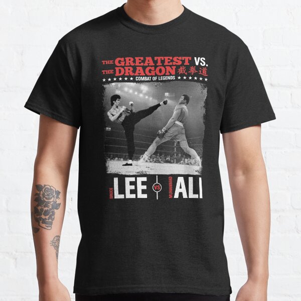 Mod. 2 Die Großen gegen den Drachen Bruce Lee gegen Muhammad Ali Classic T-Shirt