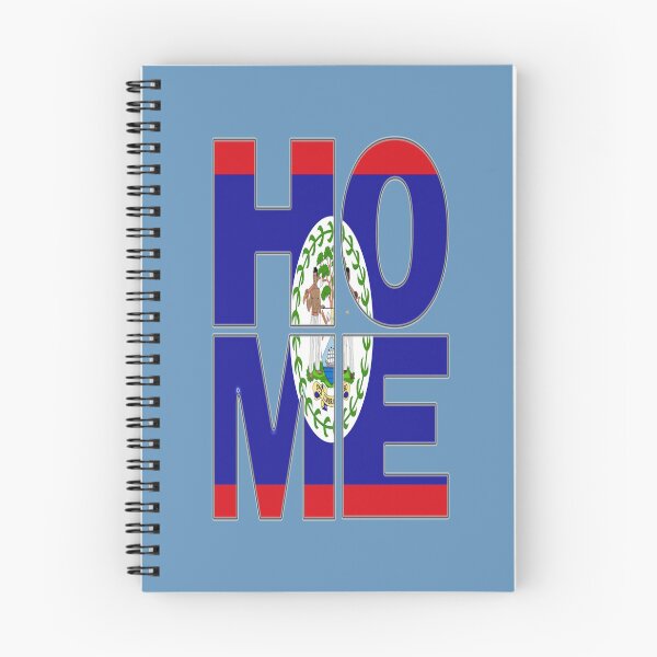 Item preview, Belize Flag Collection Spelling HOME - Belmopan - Soca Mode designed and sold by Soca-Mode.