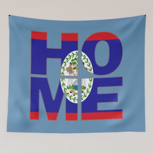 Item preview, Belize Flag Collection Spelling HOME - Belmopan - Soca Mode designed and sold by Soca-Mode.