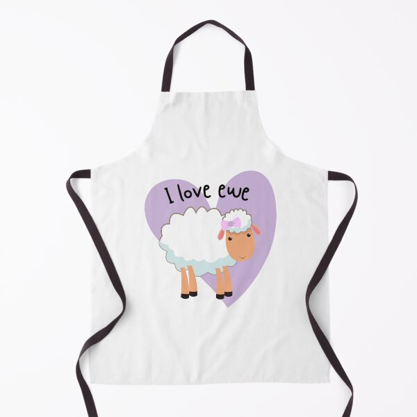Item preview, I Love Ewe - Animal pun designed and sold by The Agreeable Raven.