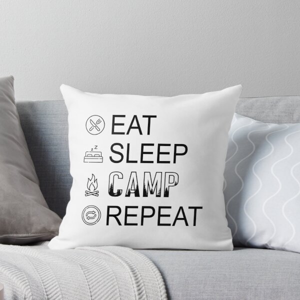 Item preview, Eat, sleep, camp, repeat designed and sold by Zexten.