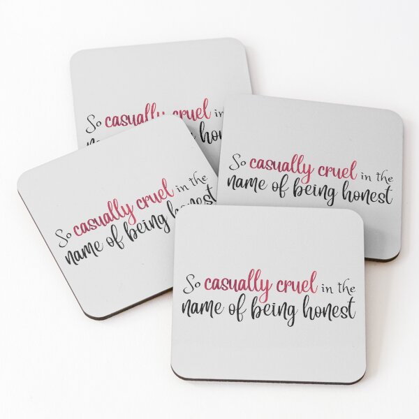Item preview, So Casually Cruel in the Name of Being Honest Taylor Swift designed and sold by Mint-Rose.