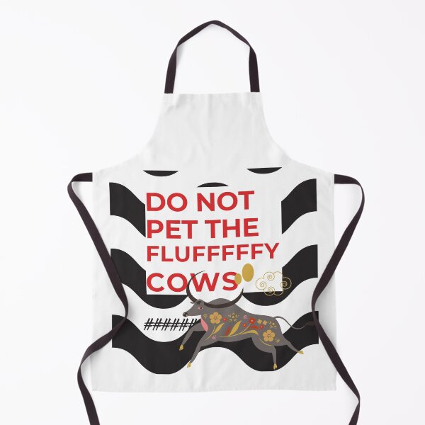 Item preview, Do Not Pet The Fluffy Cows designed and sold by Kiarasboutique.