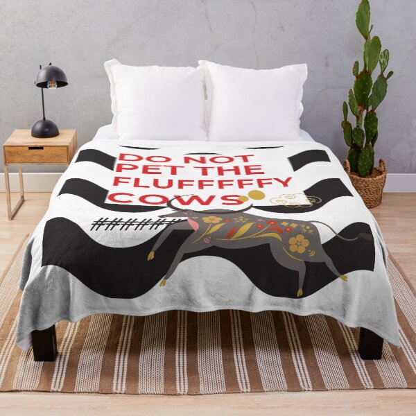 Item preview, Do Not Pet The Fluffy Cows designed and sold by Kiarasboutique.