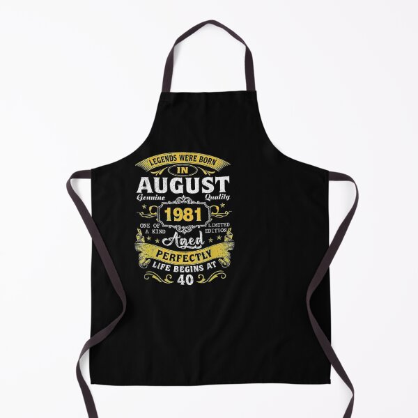 Item preview, Legends Born In August 1981 40th Birthday designed and sold by rosamaria2020.