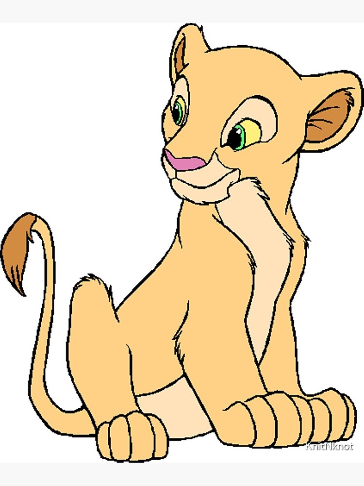 nala from lion king | Greeting Card