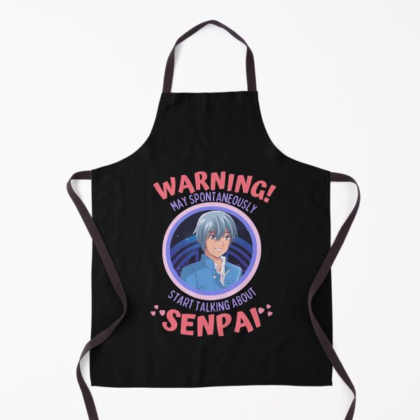 Item preview, Warning May Spontaneously Start Talking About My Senpai - Funny Otaku Anime Lover designed and sold by Teetee94.