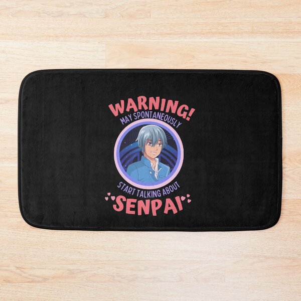 Item preview, Warning May Spontaneously Start Talking About My Senpai - Funny Otaku Anime Lover designed and sold by Teetee94.