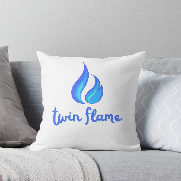 Item preview, Twin Flame (Blue Flames) designed and sold by spoeg.