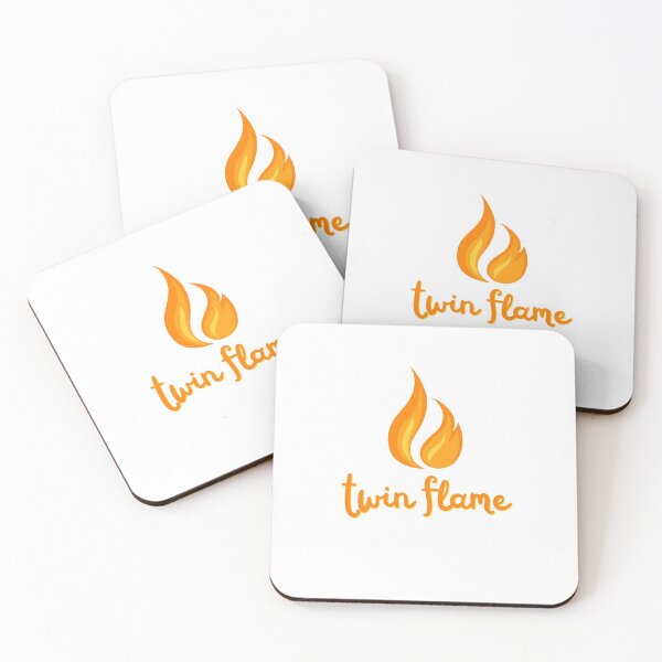 Item preview, Twin Flame (Orange/Yellow Flames) designed and sold by spoeg.