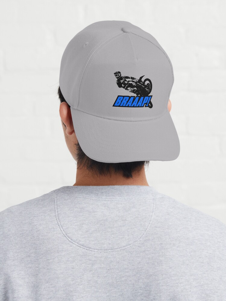 Alternate view of BRAAAP Supercross Whip (Blue) Cap