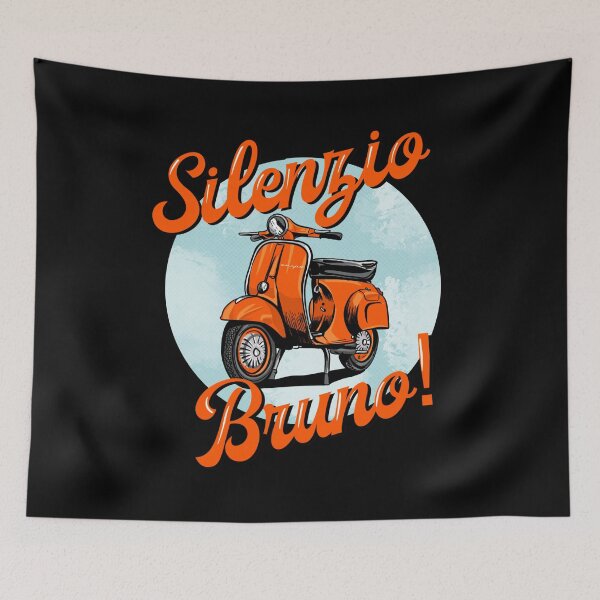 Item preview, Silenzio Bruno! designed and sold by Cattigal.