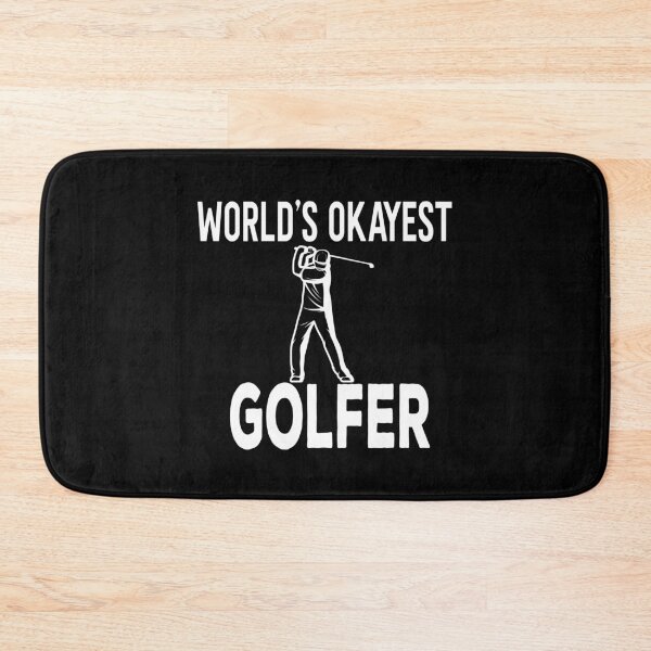 Item preview, World's Okayest Golfer Funny Golf designed and sold by ZiesMerch.