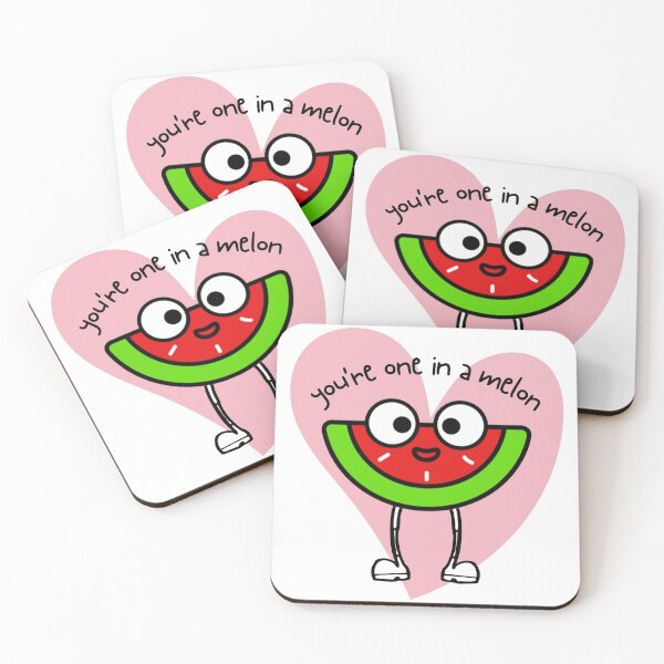 Item preview, You're one in a melon - Food pun designed and sold by The Agreeable Raven.