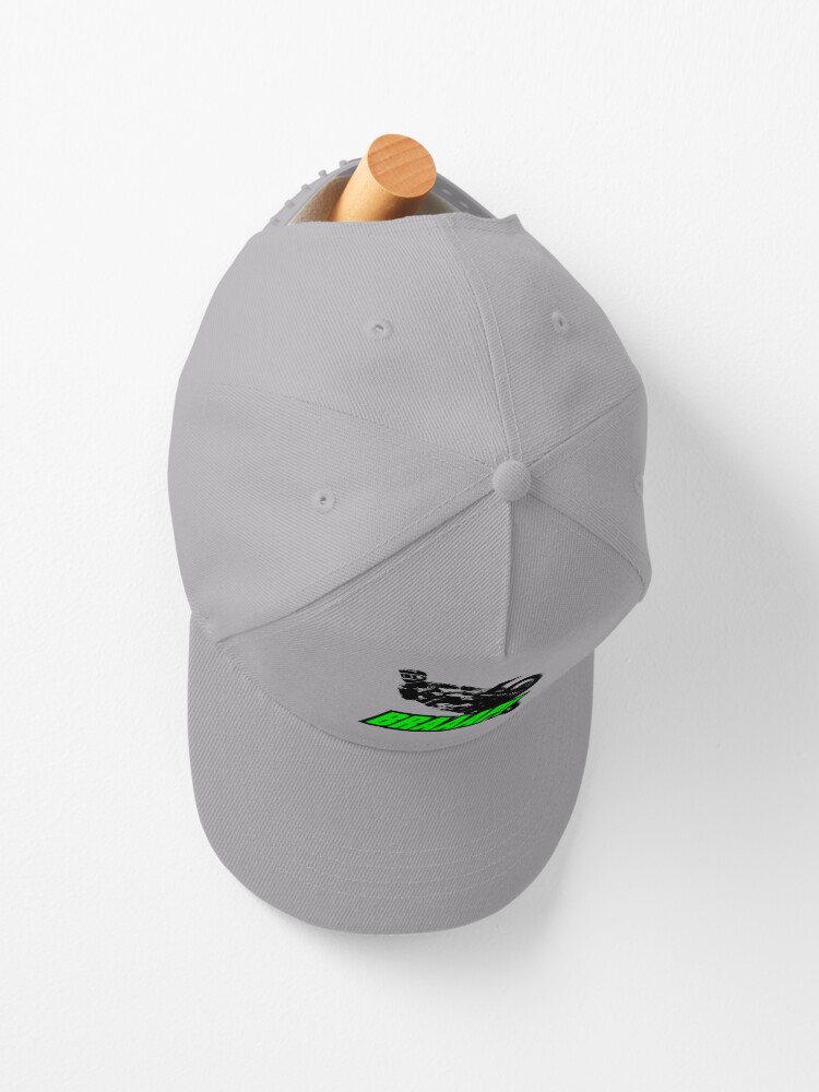 Alternate view of BRAAAP Supercross Whip (Green) Cap