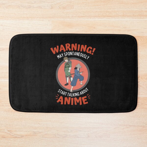 Item preview, Warning May Spontaneously Start Talking About Anime Samurais - Funny Otaku Anime Lover designed and sold by Teetee94.