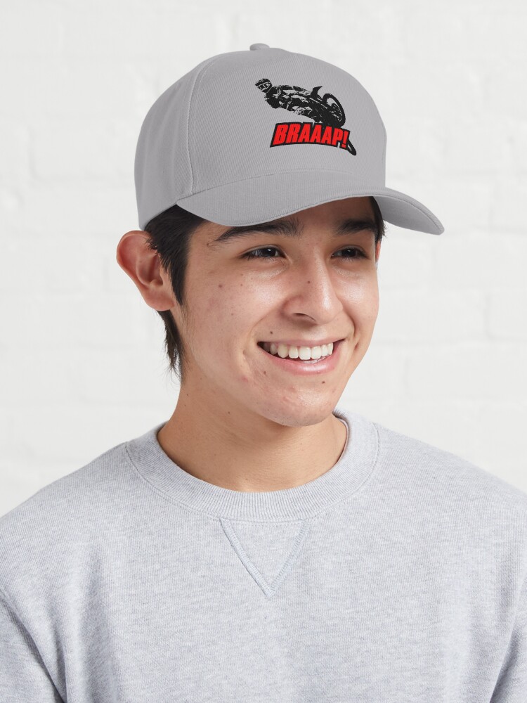 Alternate view of BRAAAP Supercross Whip (Red) Cap