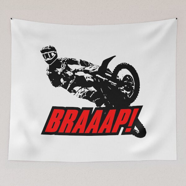 Item preview, Látigo BRAAAP Supercross (Rojo) designed and sold by racerspitstop.
